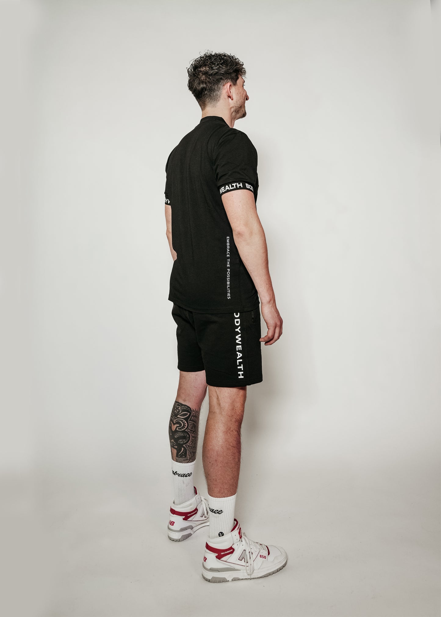 BW Jaquard Tee Black