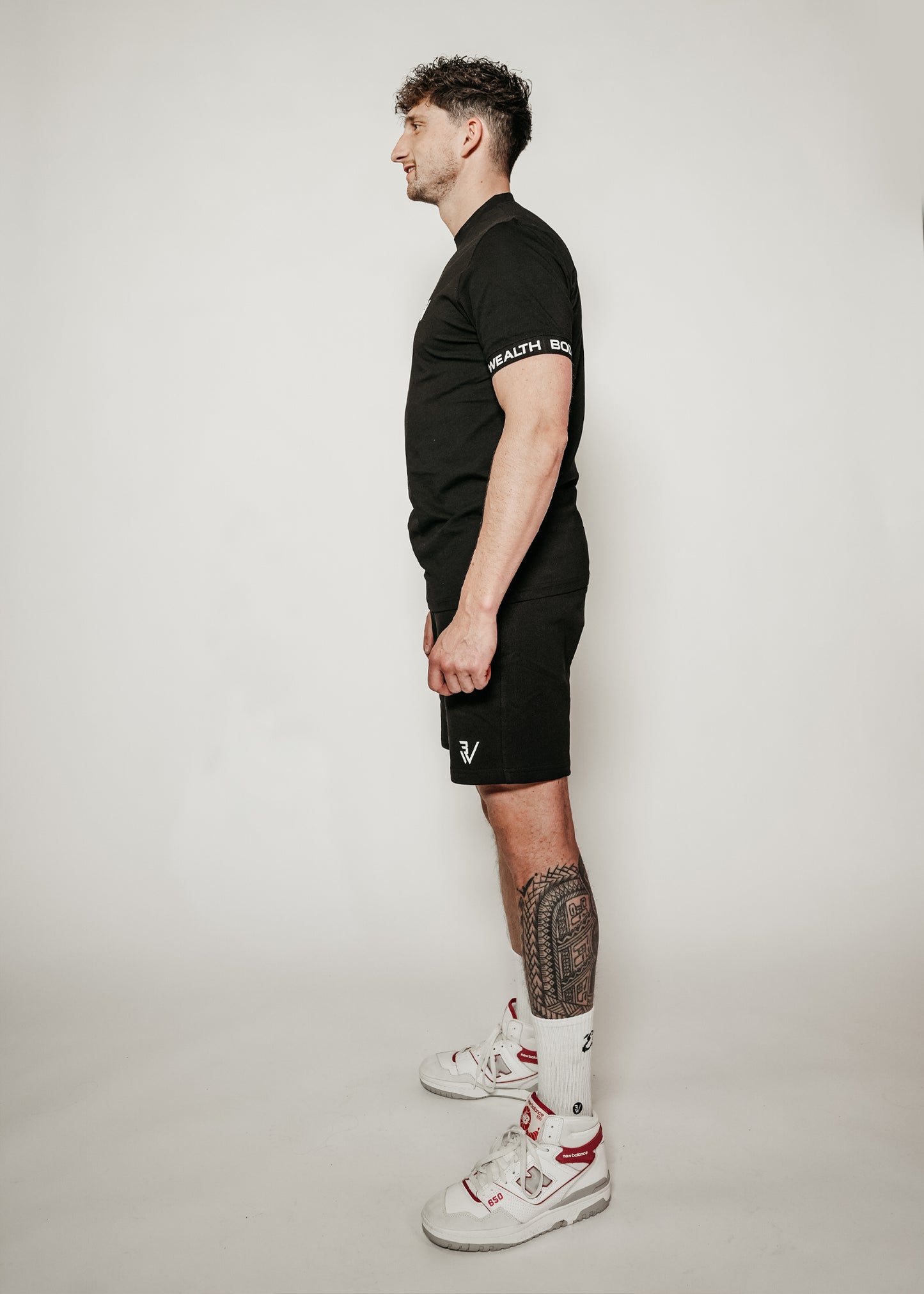 BW Jaquard Tee Black