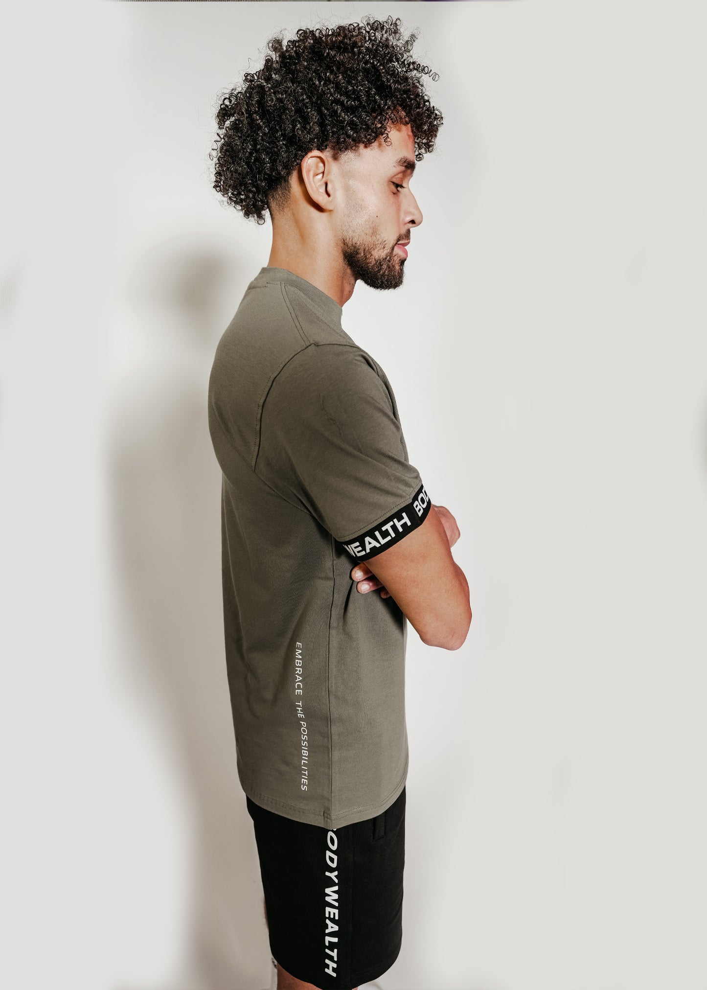 BW Jaquard Tee Green