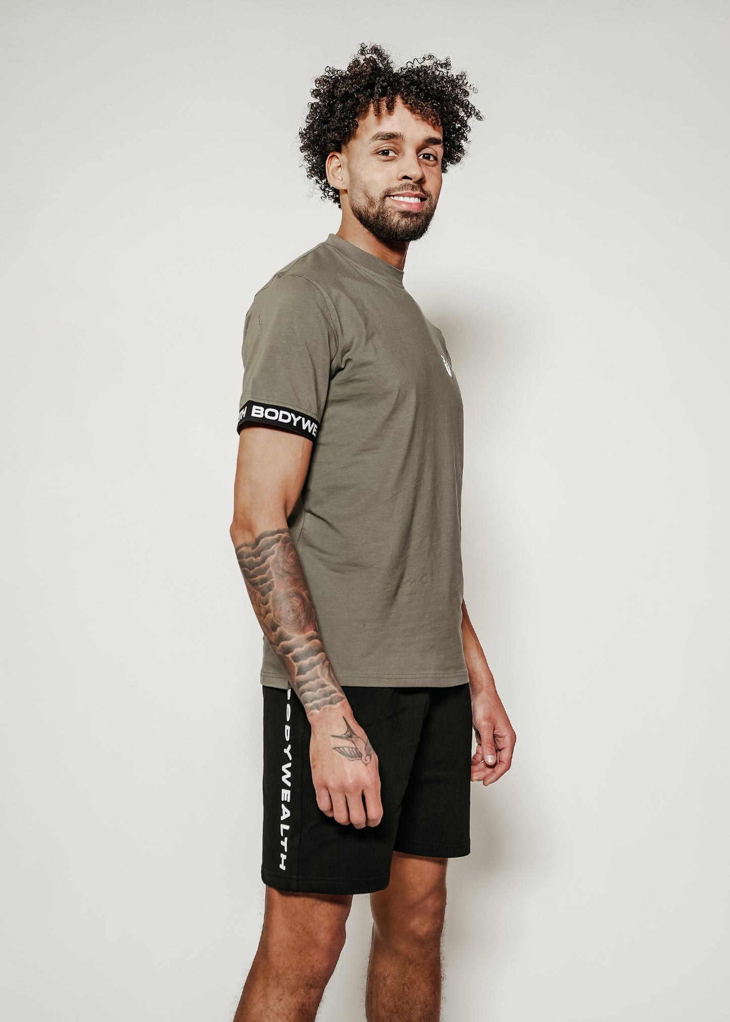 BW Jaquard Tee Green